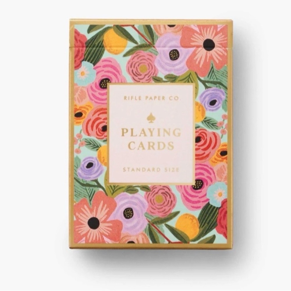 Rifle Paper Co. Colorful Floral
Playing Cards